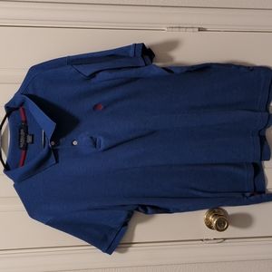 US Polo Assn Blue short sleeve Polo